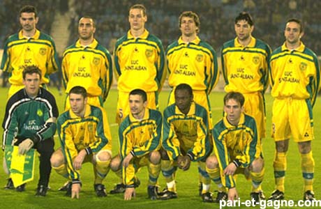 Equipe 2001 UEFA